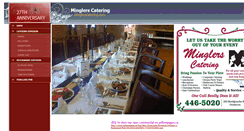 Desktop Screenshot of minglerscatering.com